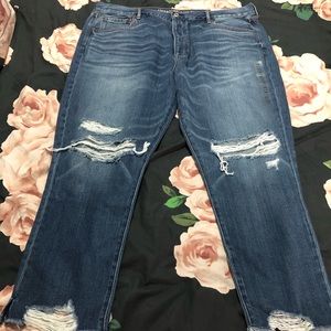 american eagle girlfriend jeans